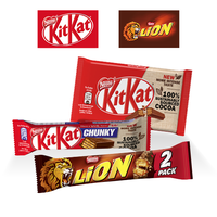 KitKat & Lion & Nuts Single Riegel